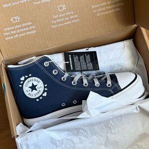 Custom Chuck Taylor All Star Lift Platform, size 11 women's, NIB